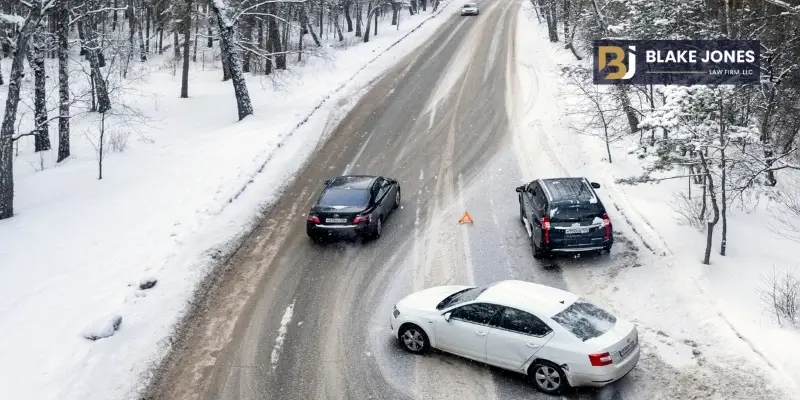 Winter Weather Car Accidents in Lafayette: How Rain and Fog Impact Liability